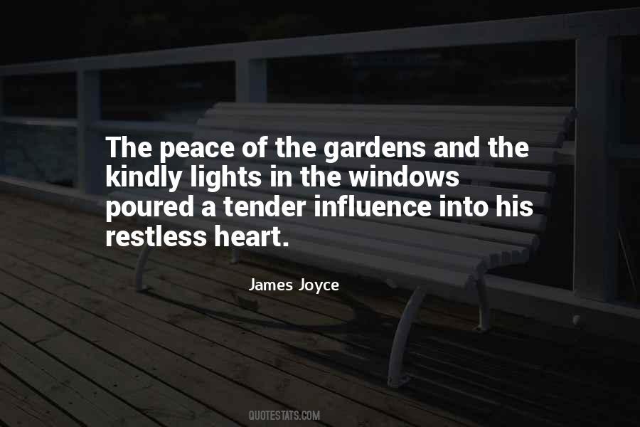 Peace In The Garden Quotes #1165985