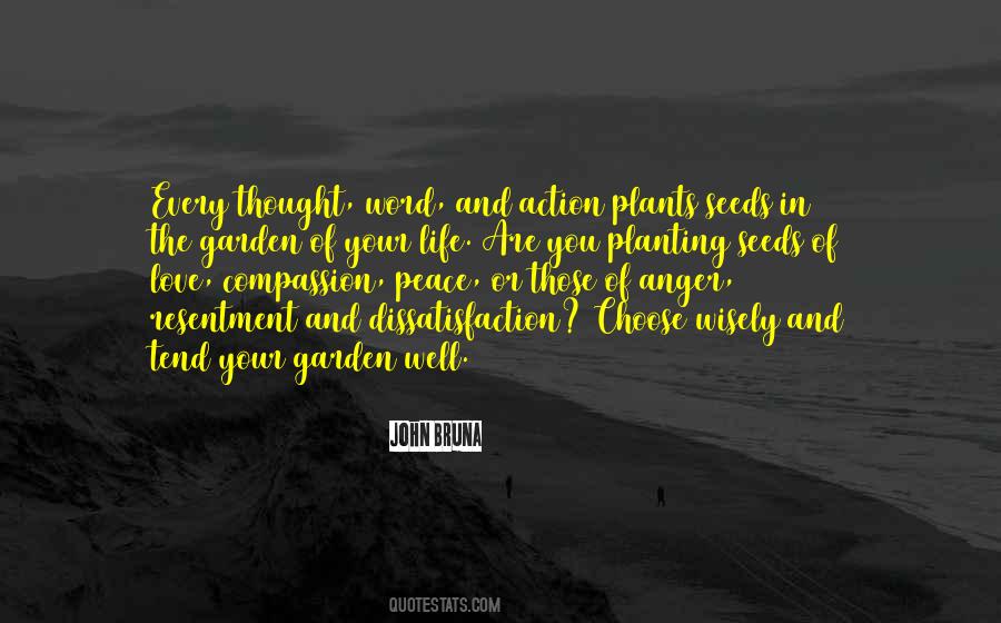Peace In The Garden Quotes #1871780