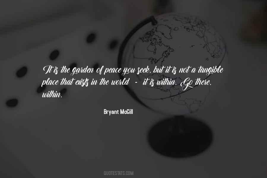 Peace In The Garden Quotes #526749