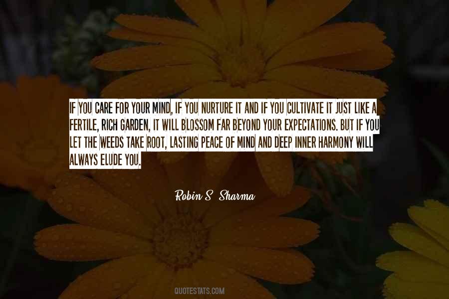 Peace In The Garden Quotes #648823