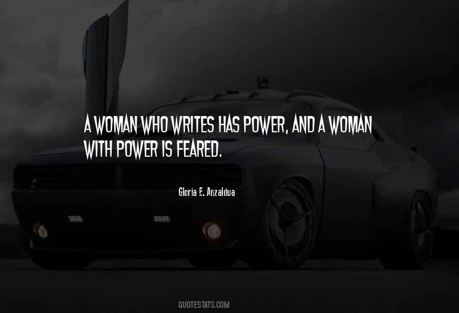Woman With Power Quotes #1347646