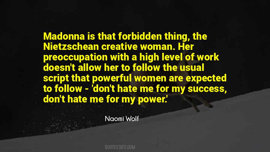 Woman With Power Quotes #1842687