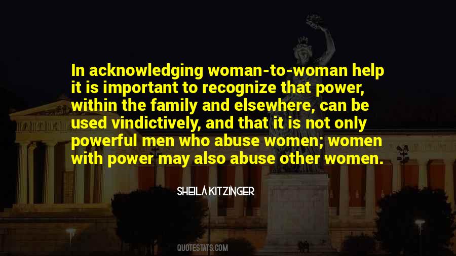 Woman With Power Quotes #1862451