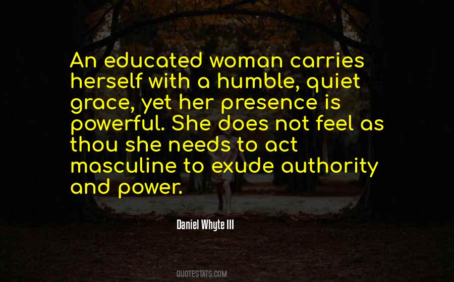 Woman With Power Quotes #197081