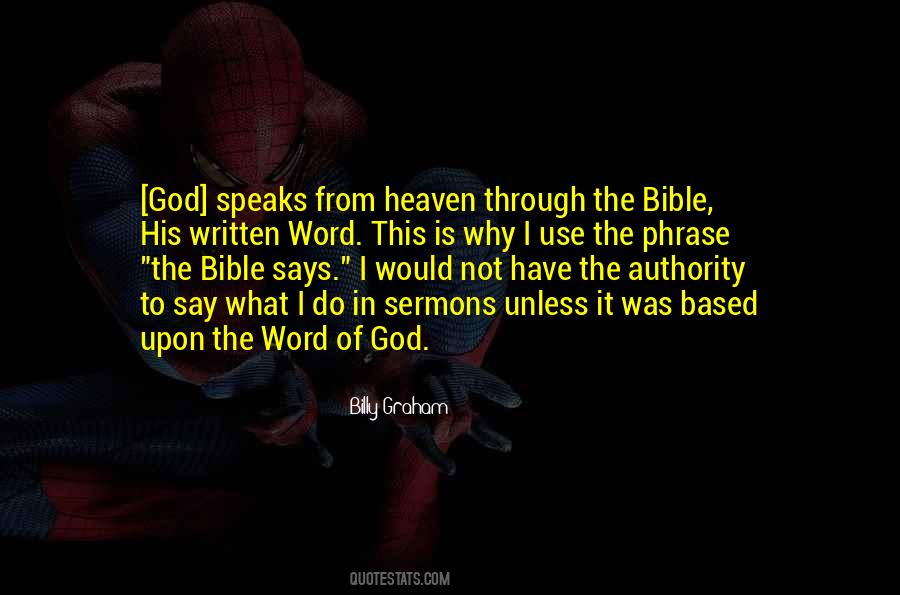 Quotes About Heaven From God #1068834