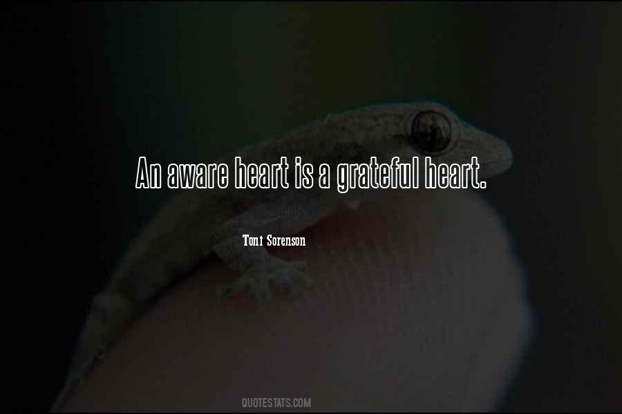 Heart Awareness Quotes #1047739