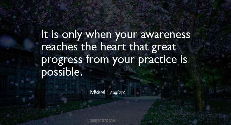 Heart Awareness Quotes #862065