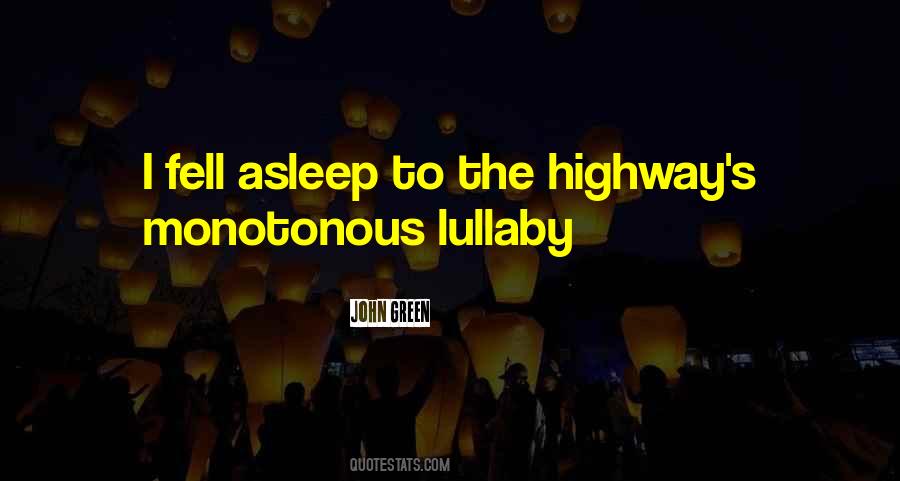Fell Asleep Quotes #1054449