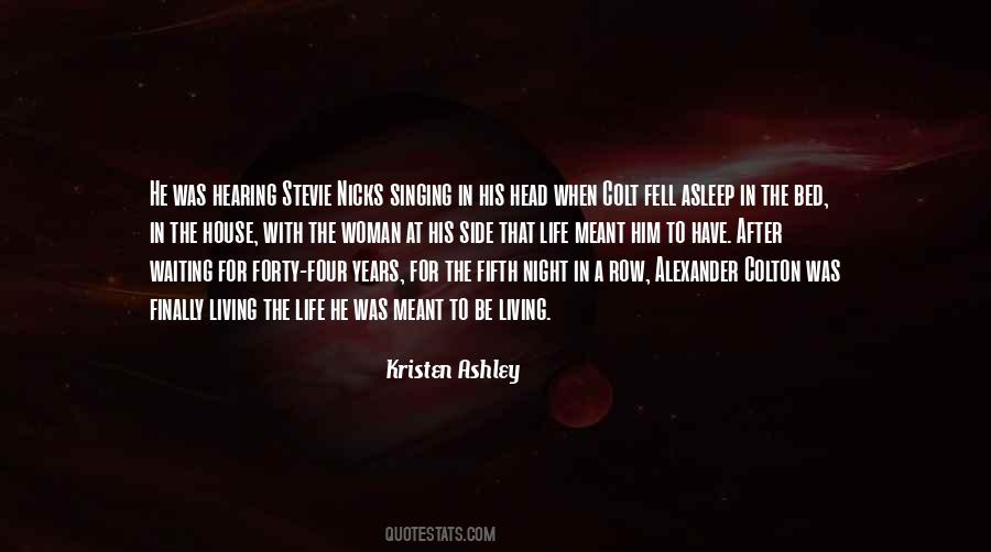 Fell Asleep Quotes #1119240