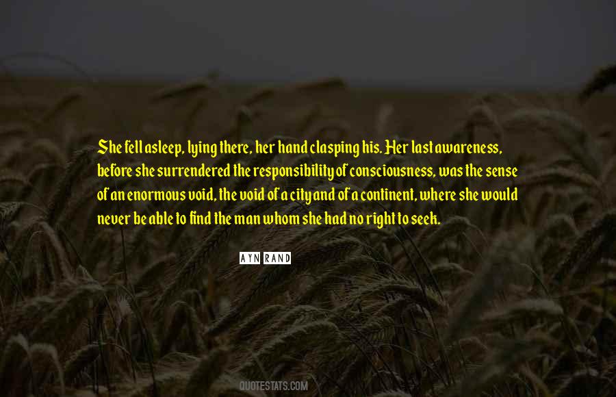 Fell Asleep Quotes #201285