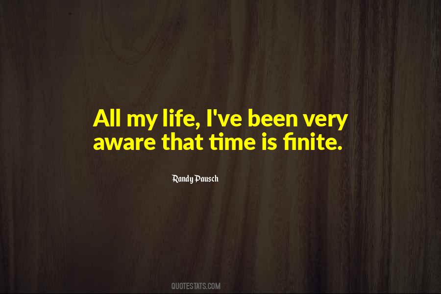 Time Is Finite Quotes #1125748