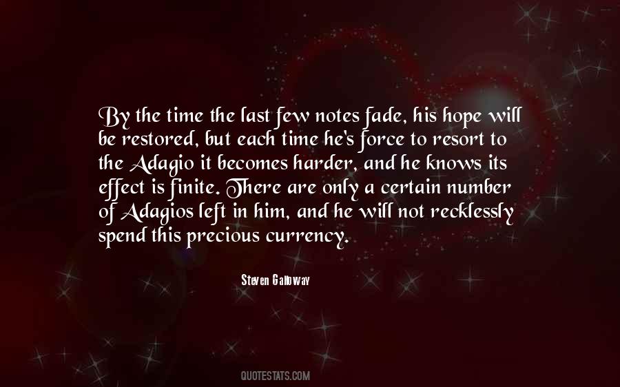 Time Is Finite Quotes #1186161