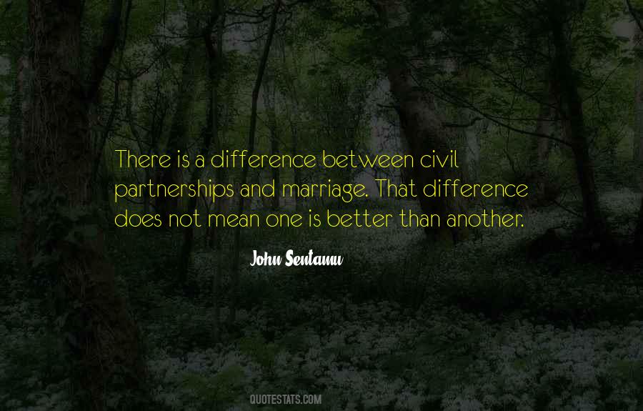 Civil Marriage Quotes #1459754