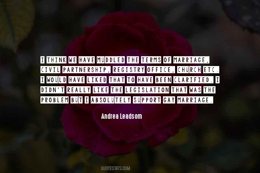 Civil Marriage Quotes #329967