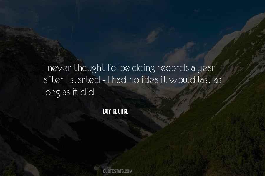 A Year After Quotes #1197241