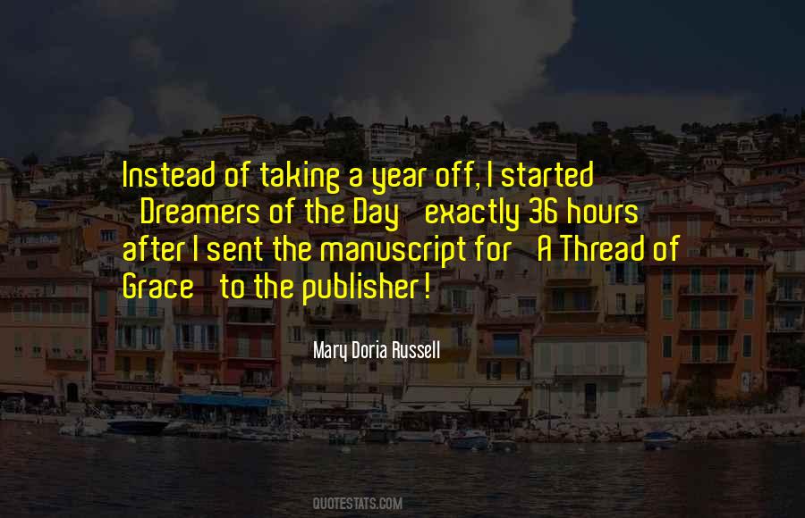A Year After Quotes #39812
