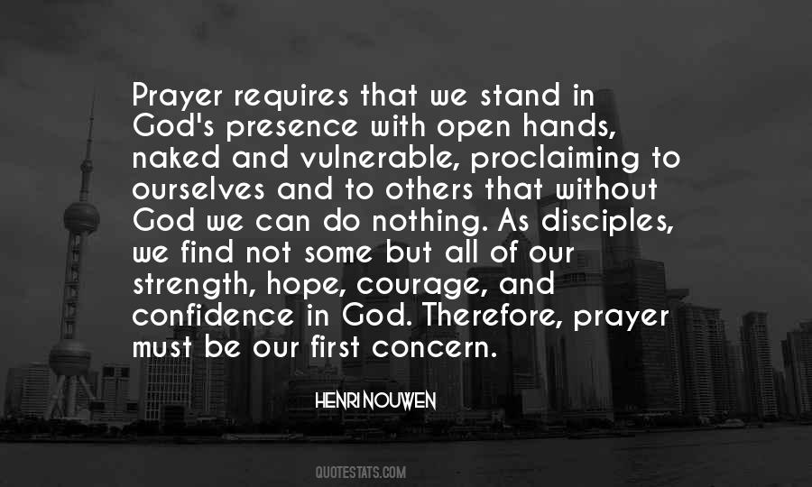 Confidence Prayer Quotes #1625984