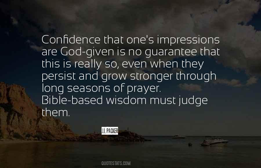 Confidence Prayer Quotes #1673428