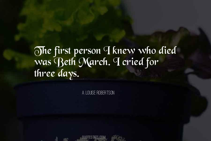 March Family Quotes #1540024