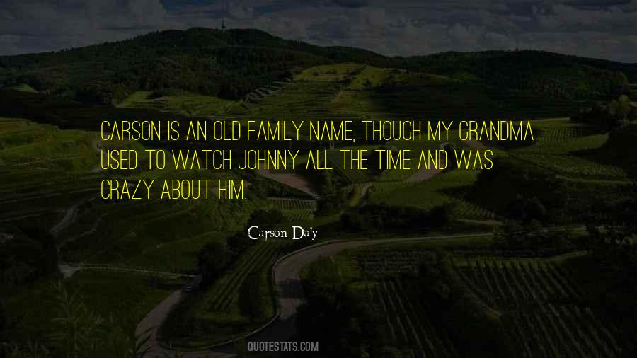 Family Name Quotes #1555529