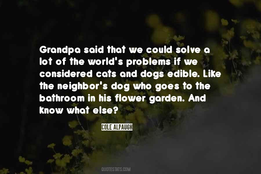 Dog Flower Quotes #809409