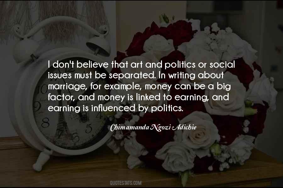 Politics Money Quotes #137913