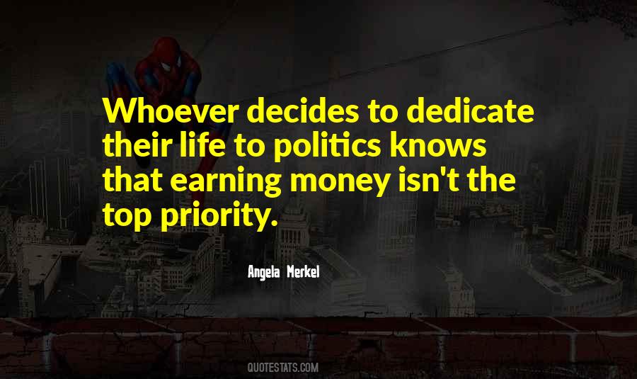 Politics Money Quotes #977864