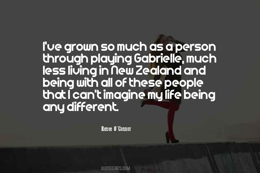 Quotes About Life Being Different #1013390