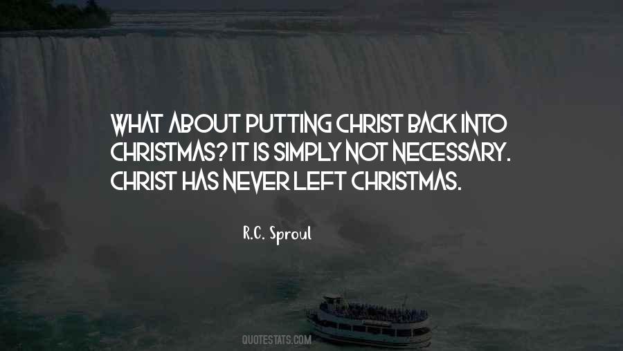 Christ Christmas Quotes #1437721