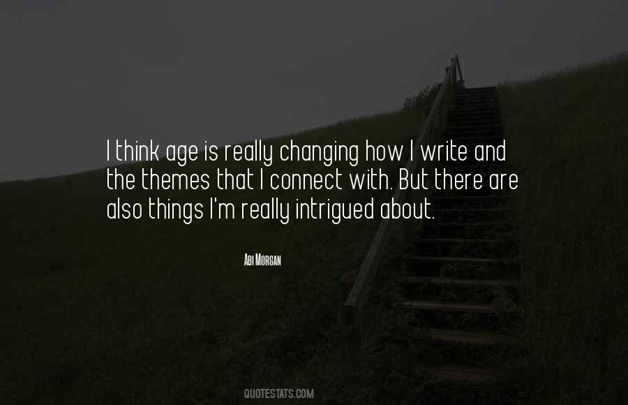 Changing The Things Quotes #1027311