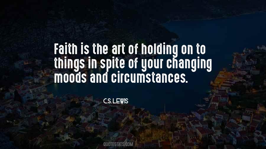 Changing The Things Quotes #1191287