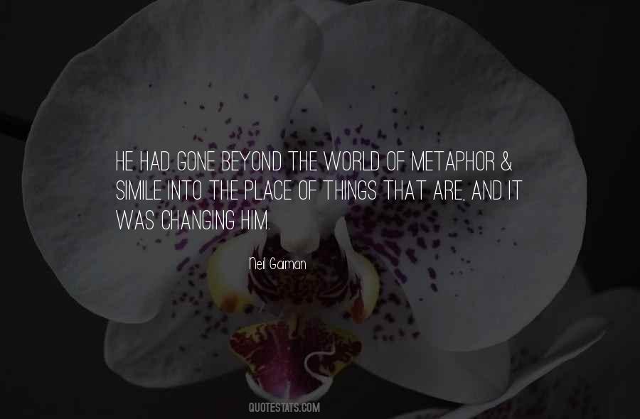 Changing The Things Quotes #1669689