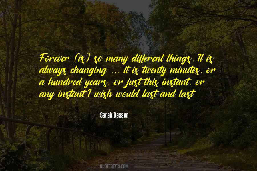 Changing The Things Quotes #1800842