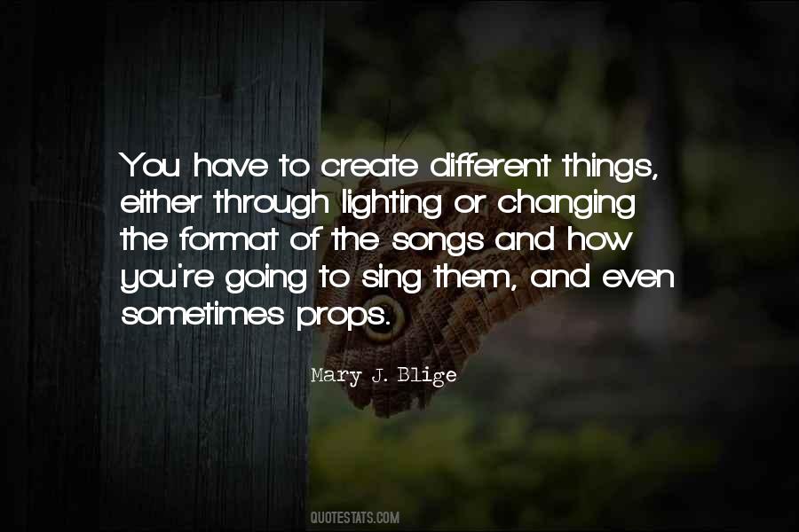 Changing The Things Quotes #962555