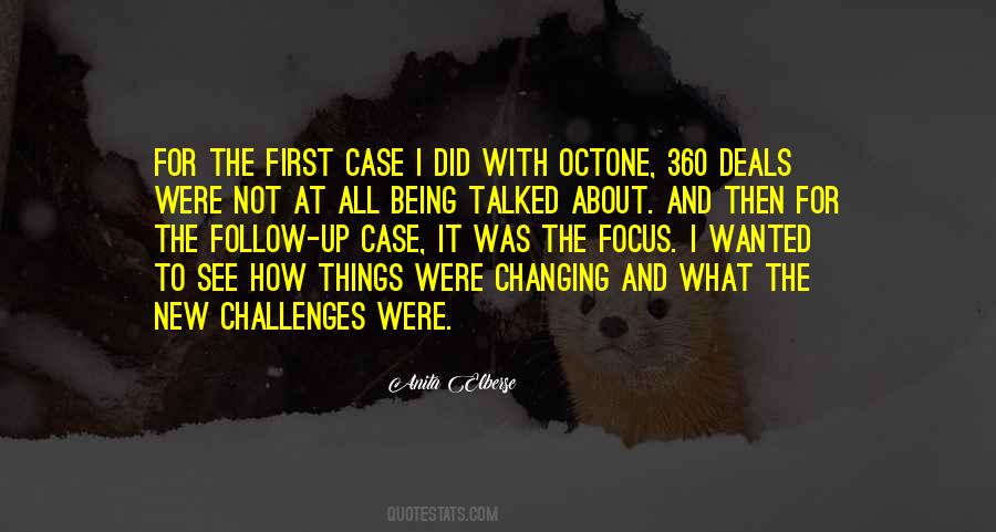Changing The Things Quotes #995592