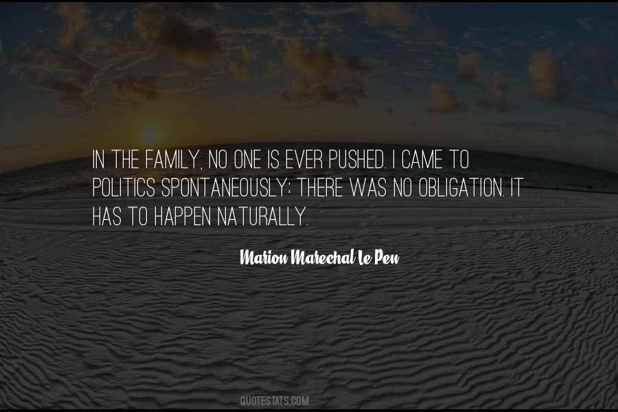 Family Obligation Quotes #1219660