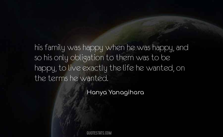 Family Obligation Quotes #1609192