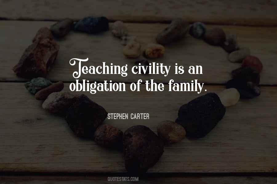Family Obligation Quotes #259654