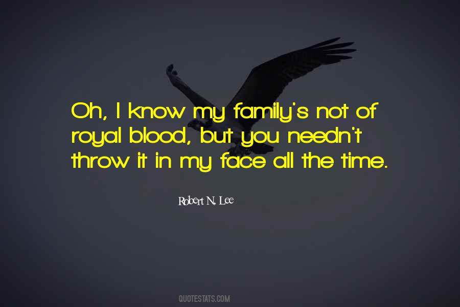 Family Of Blood Quotes #1297008