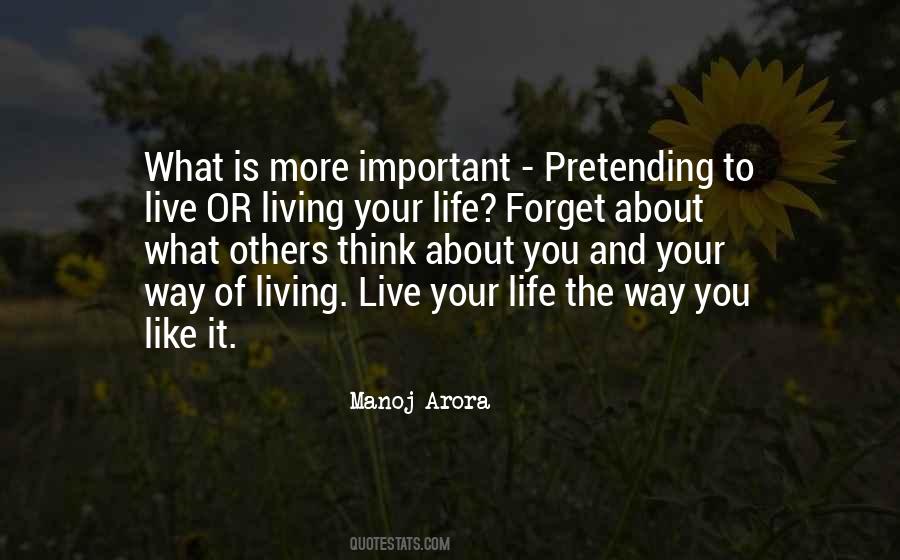 Forget Others Quotes #1849502