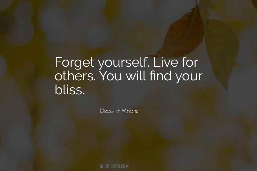Forget Others Quotes #996030
