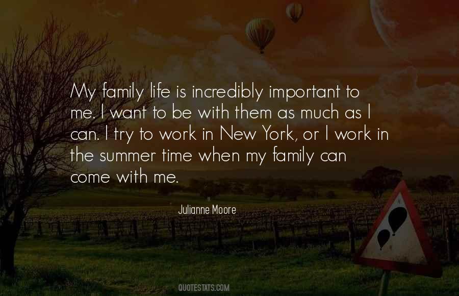 Family Or Work Quotes #191650