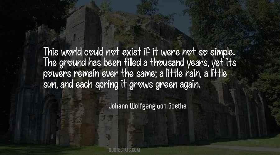 Nature Green Quotes #1535089