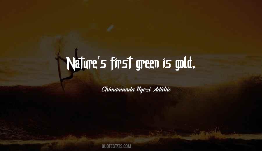 Nature Green Quotes #335751