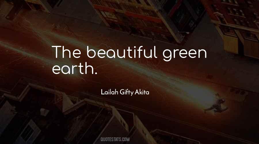Nature Green Quotes #390649