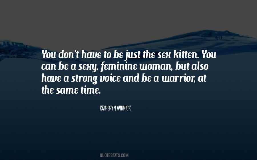 Strong Warrior Quotes #1123578