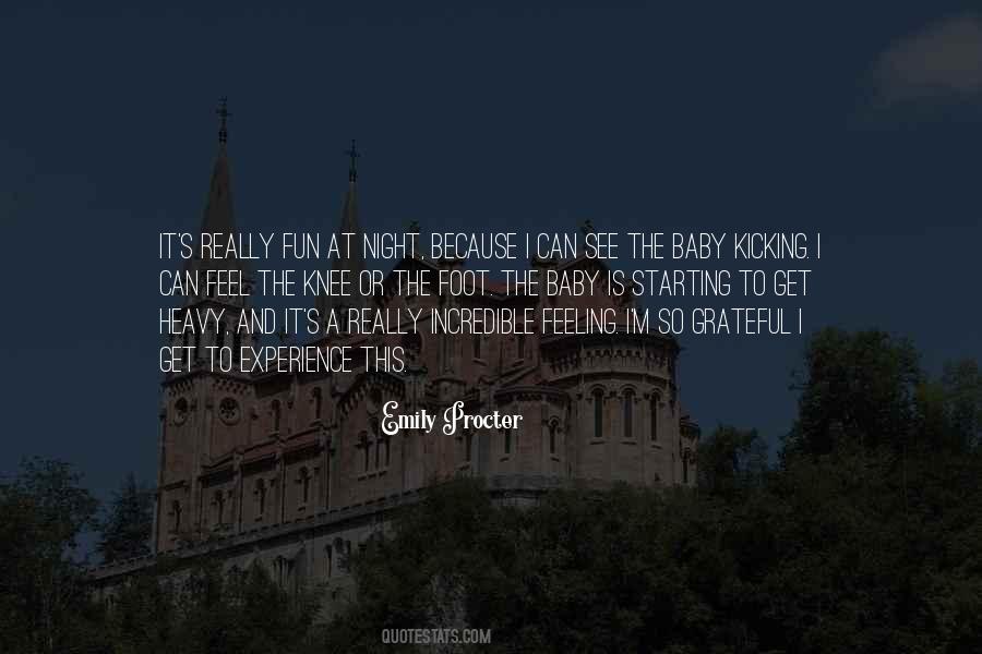 Baby Feeling Quotes #1243275