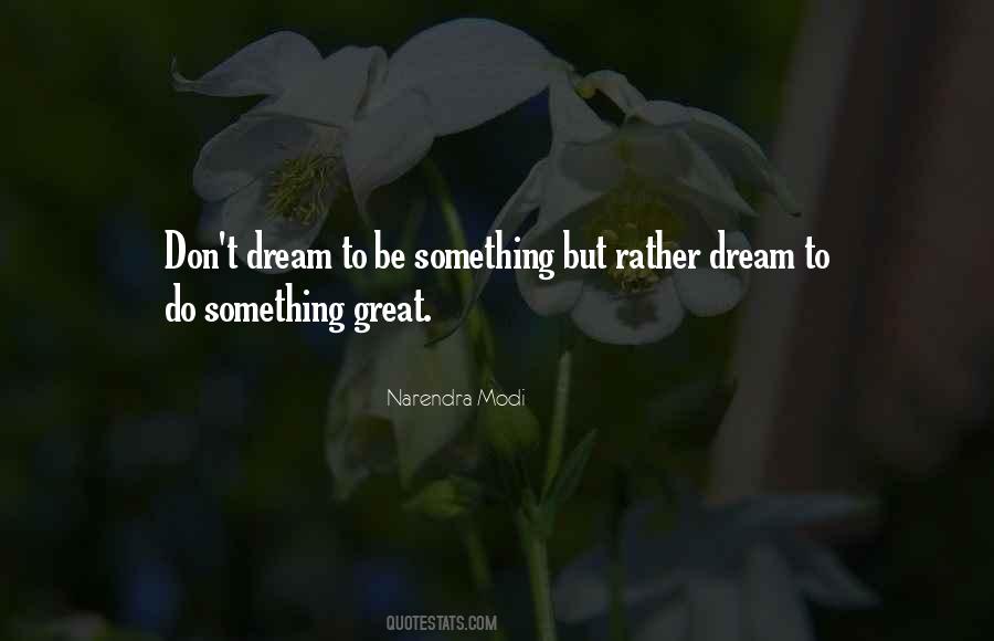 Something Great Quotes #1081844