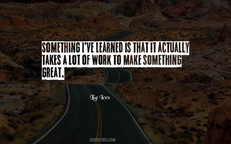 Something Great Quotes #1795926