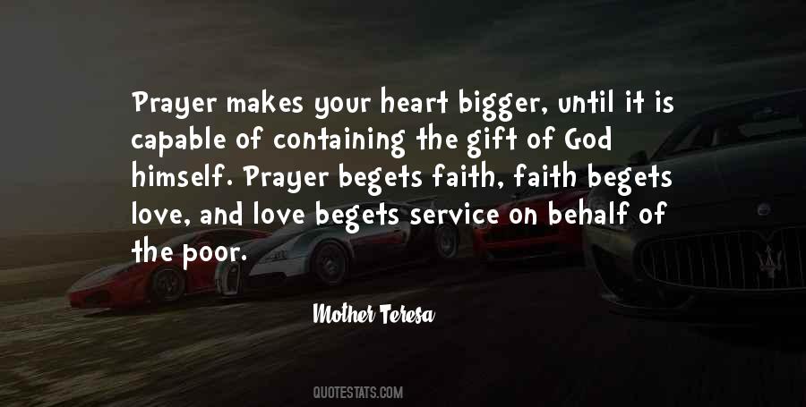 Mother Teresa Prayer Quotes #1701595